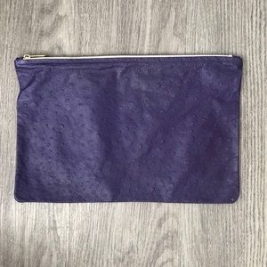 American Apparel purple clutch